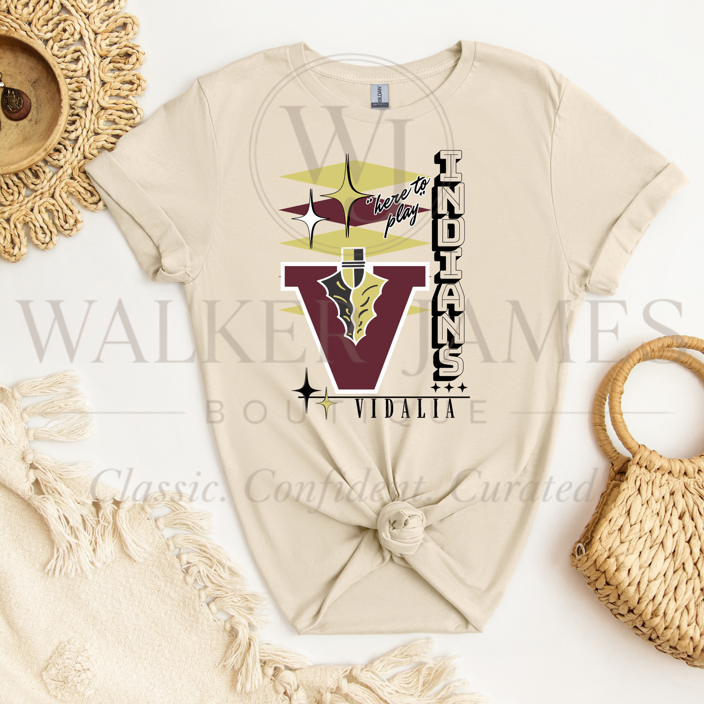 Indians- - Diamond Tee