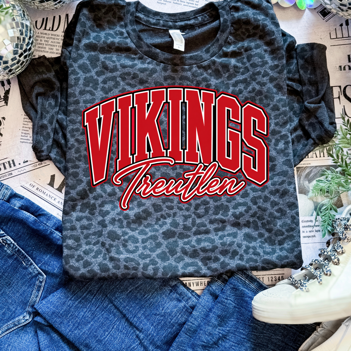 Leopard Spirit Tees- Color