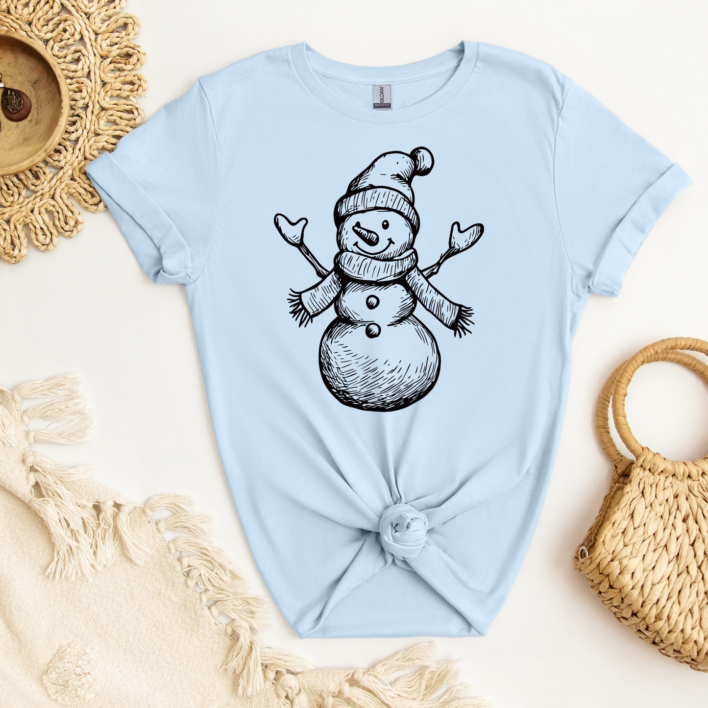 Snowman Tee