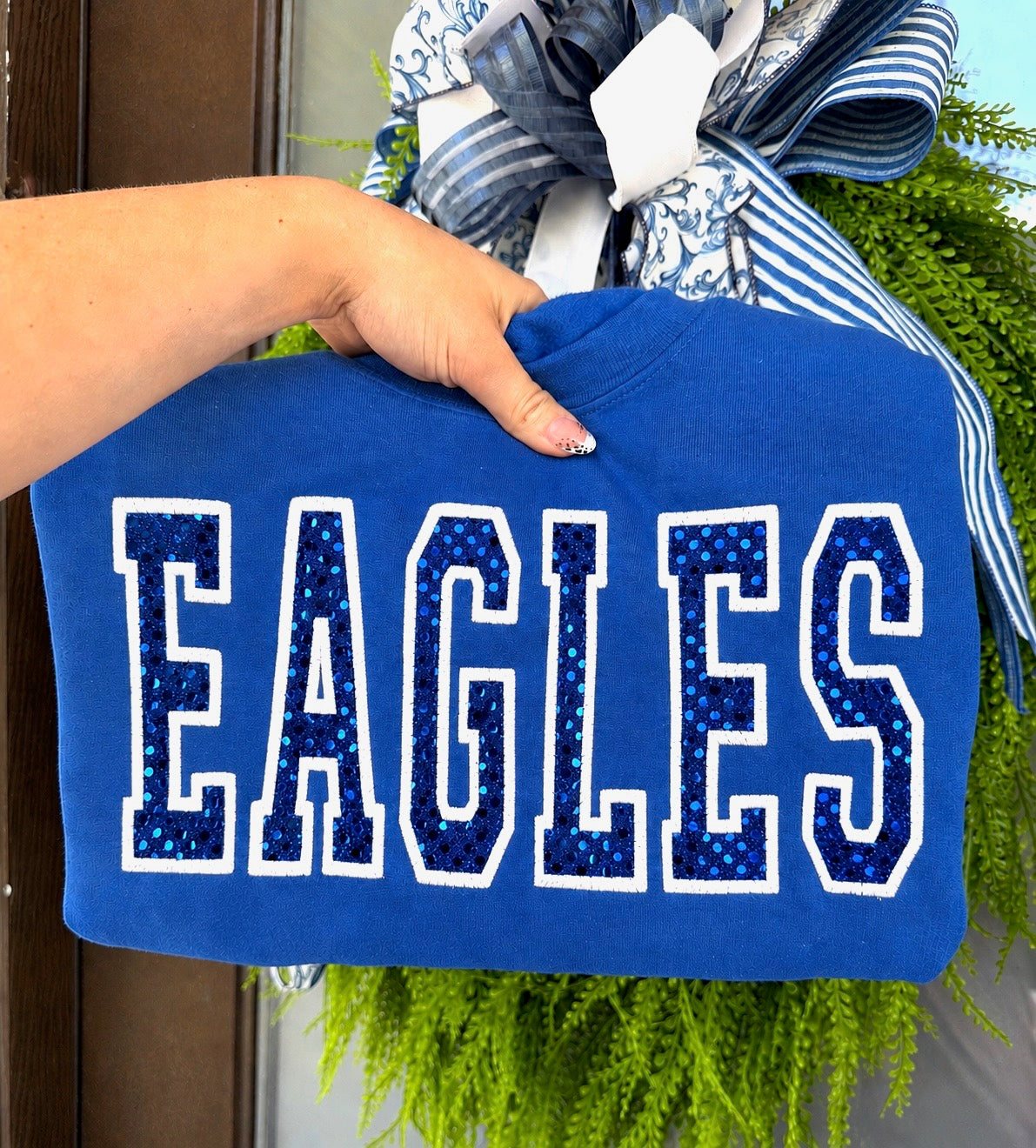 Custom Sequin Team Sweatshirts