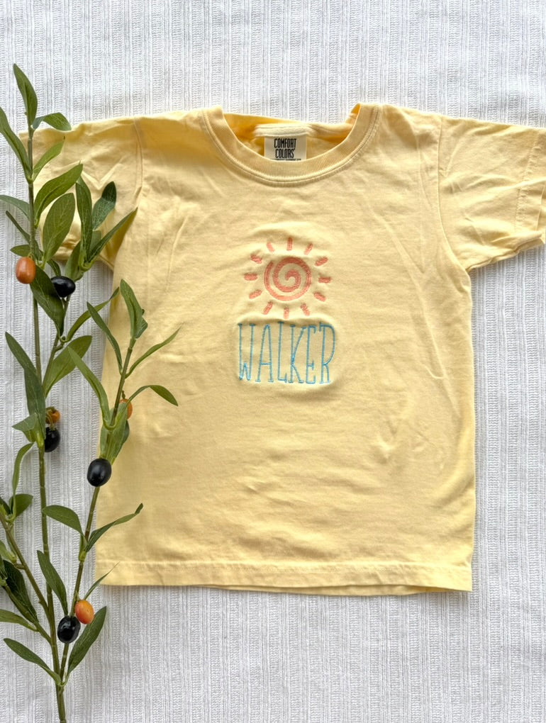 Personalized Sunshine Name Tee
