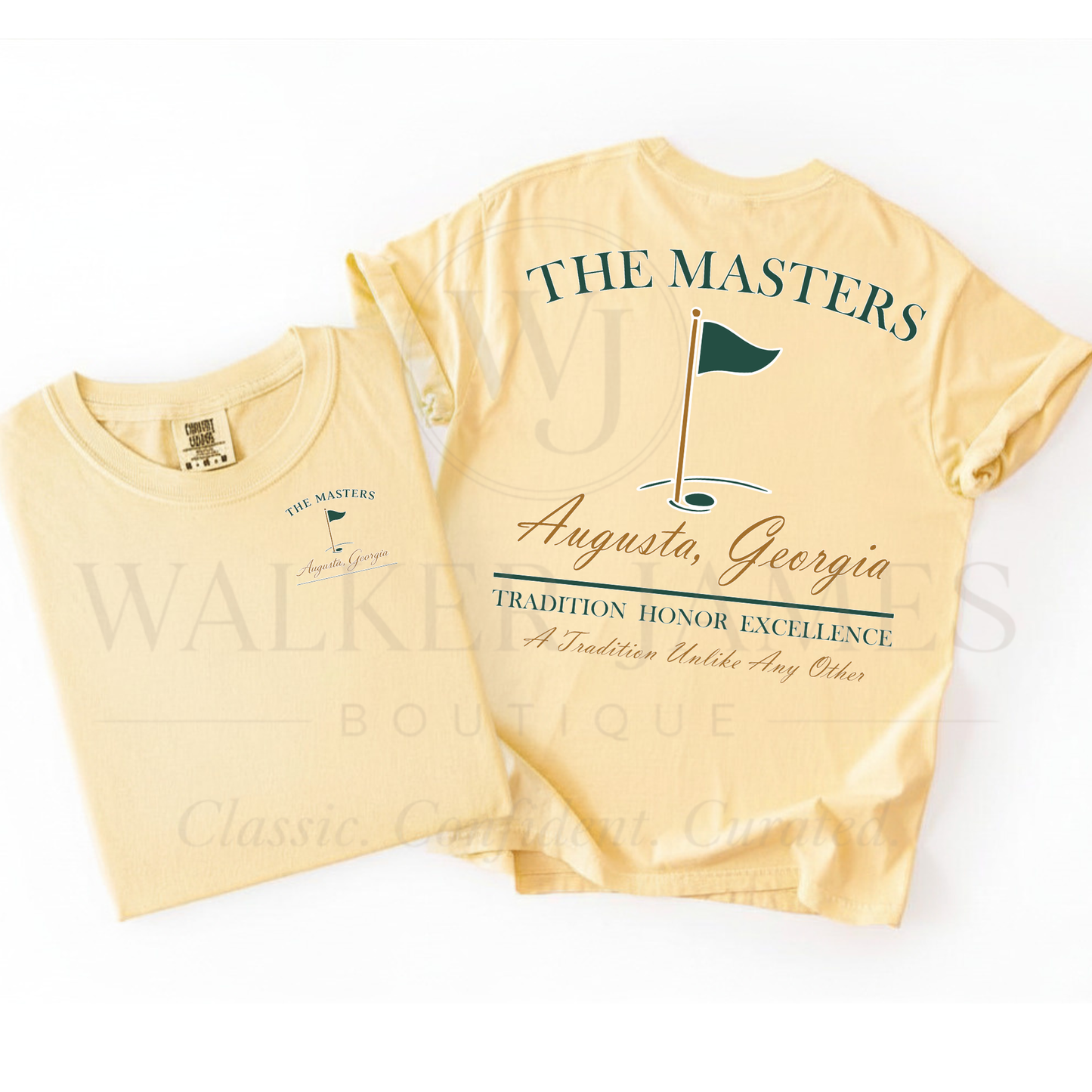 Masters Golf Graphic Tee – Augusta Georgia Shirt – Southern Preppy Golf Tee – Masters Inspired T-Shirt – Spring Boutique Graphic Tee