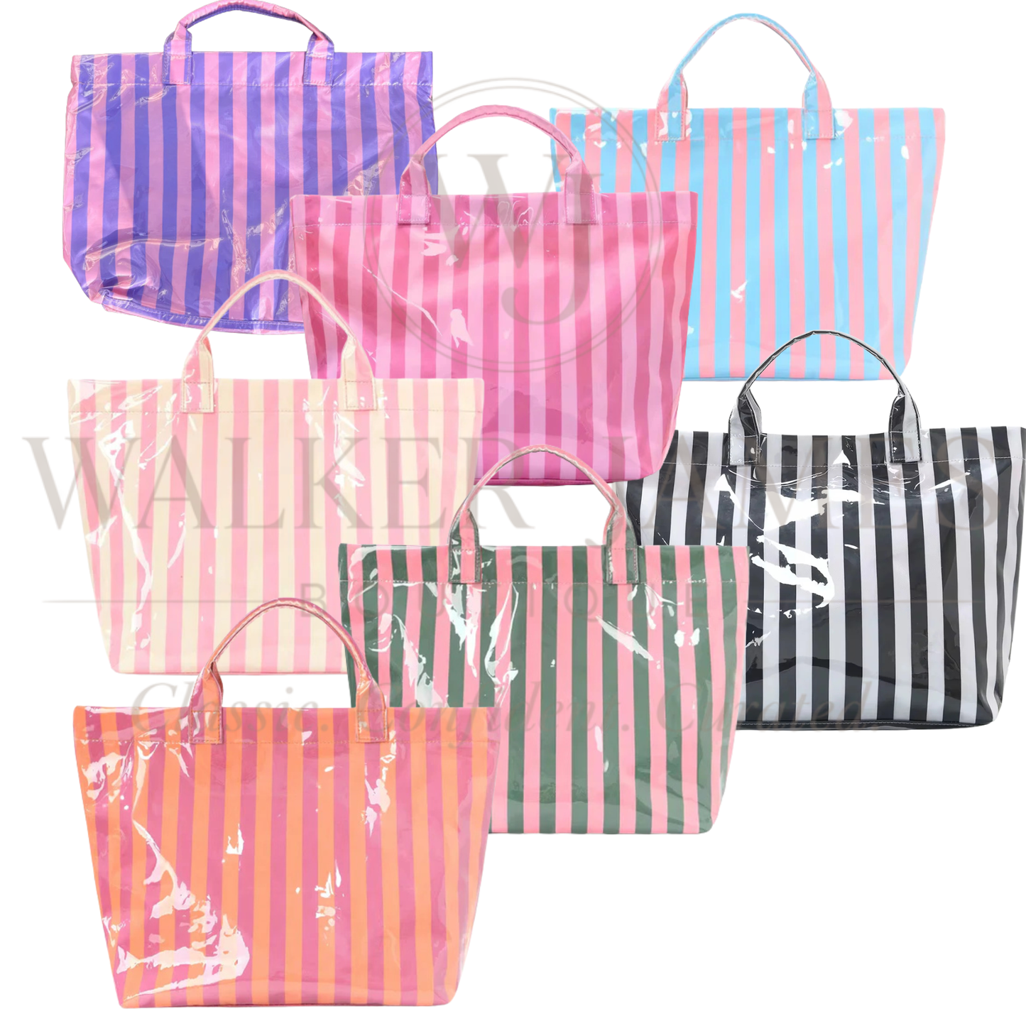 Poolside PVC Totes