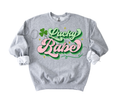 Lucky Babe Era DTF Transfer Ready to Press | Trendy St Patty’s Day Shirt Design