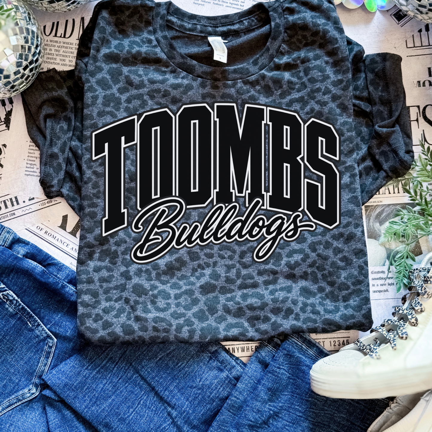 Leopard Spirit Tees- Monotone
