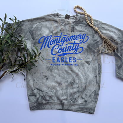 School Spirit Sweatshirt- Comfort Colors- ALL SCHOOLS + CUSTOM