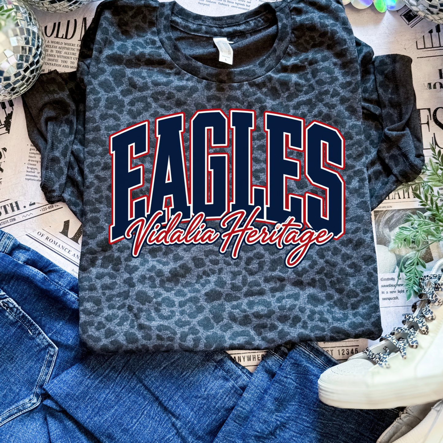 Leopard Spirit Tees- Color