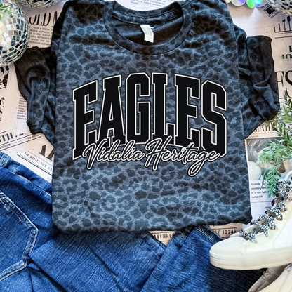 Leopard Spirit Tees- Monotone