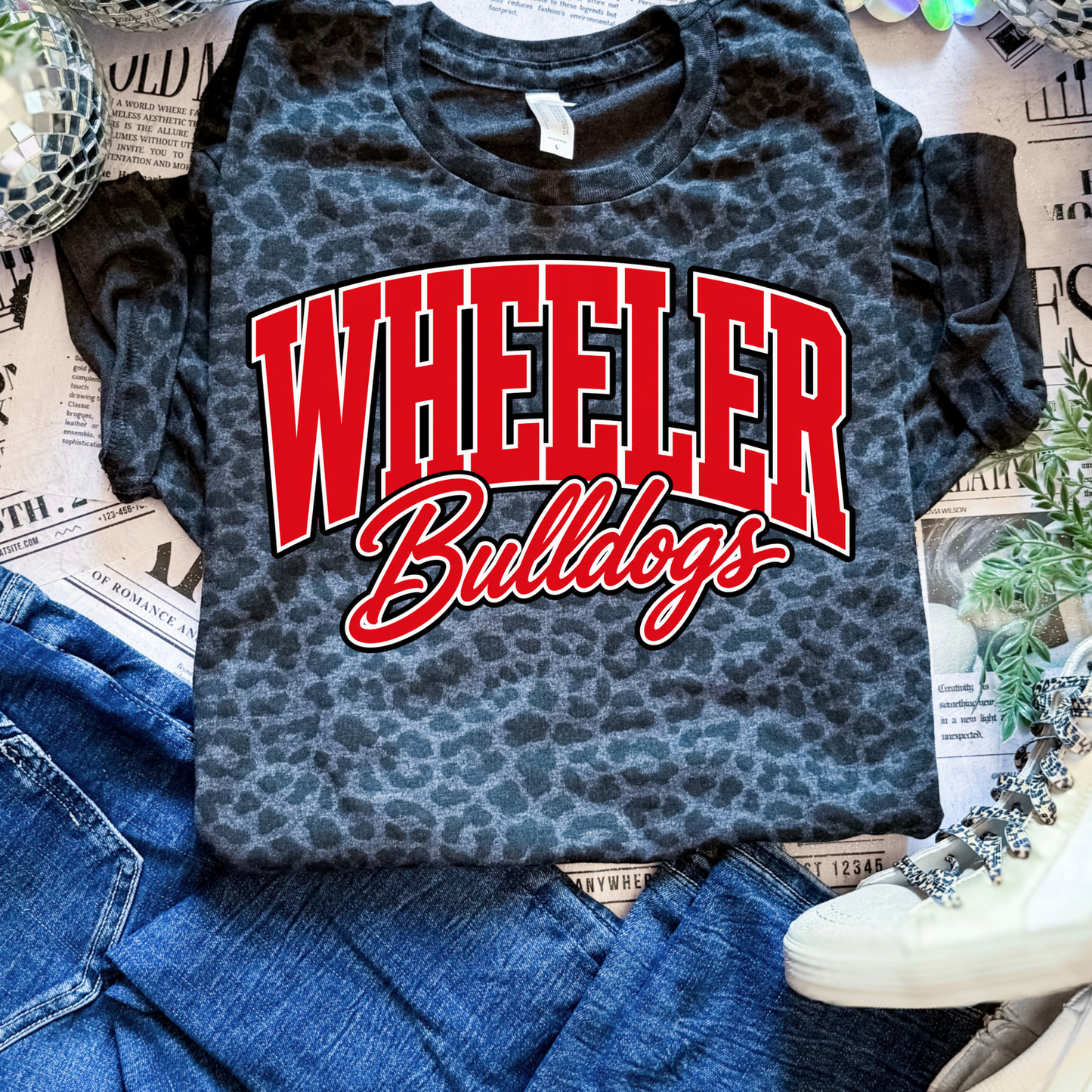 Leopard Spirit Tees- Color