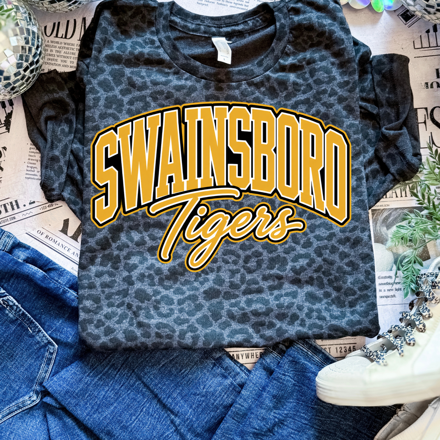 Leopard Spirit Tees- Color