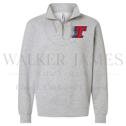 School Spirit Quarterzip- PRINTED- ALL SCHOOLS