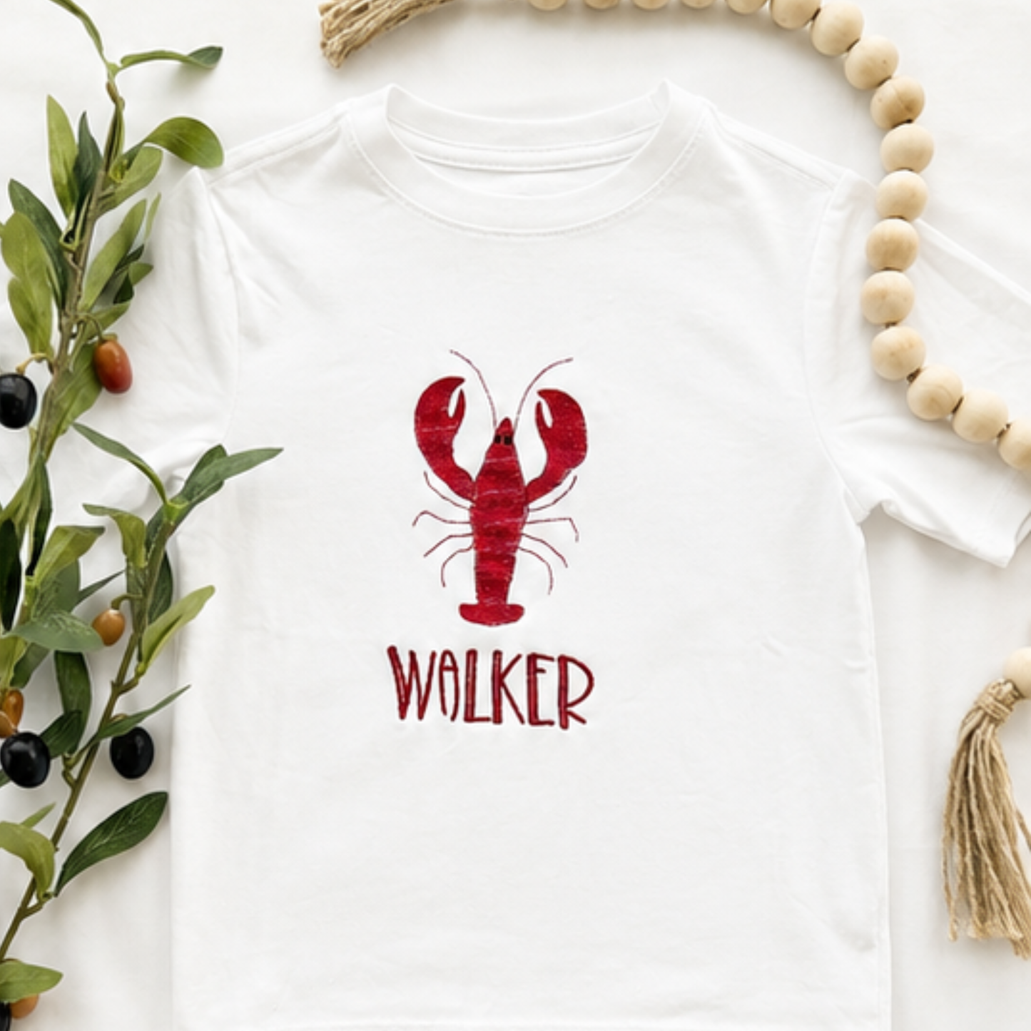 Personalized Crawfish Name Tee | Custom Infant, Toddler & Youth Summer Shirt
