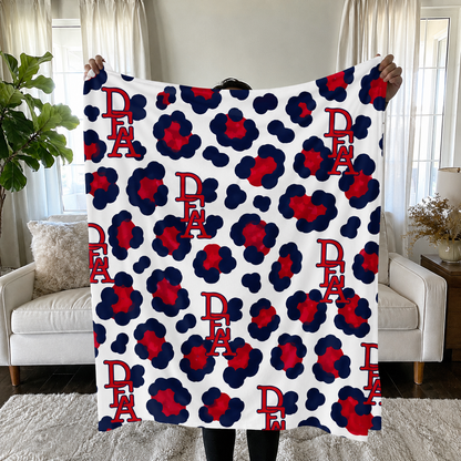 Leopard Spirit Blankets- ANY SCHOOL