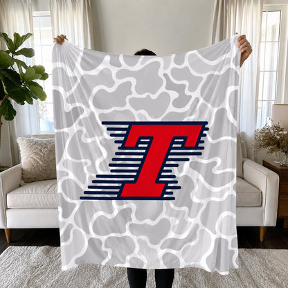 Camo Spirit Blankets- ANY SCHOOL
