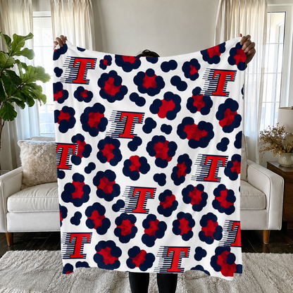Leopard Spirit Blankets- ANY SCHOOL