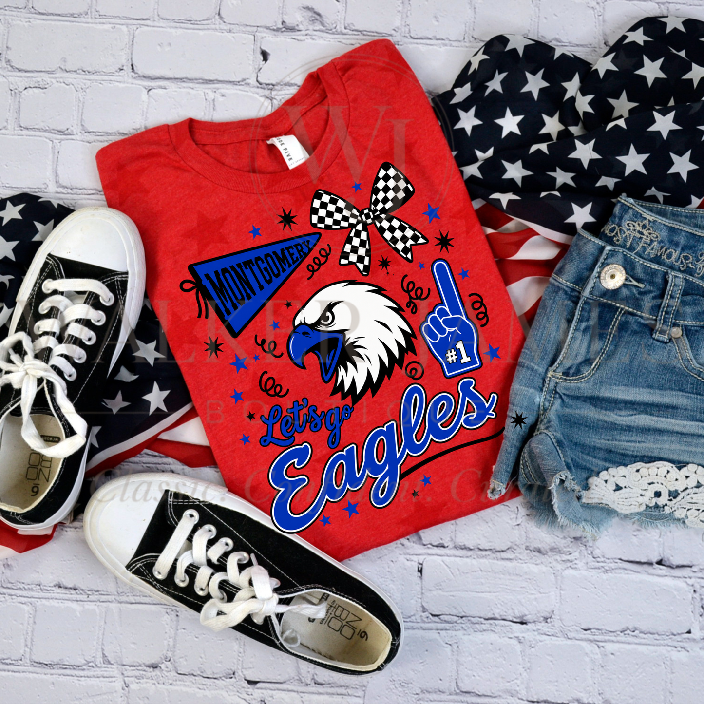 Lets Go Spirit Star Tee