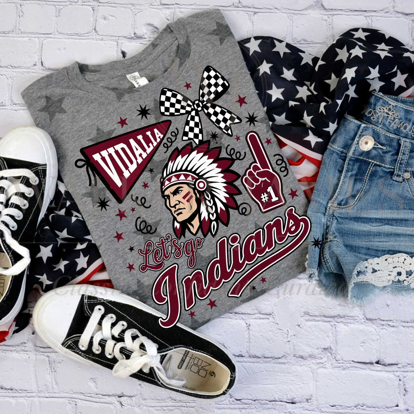 Lets Go Spirit Star Tee