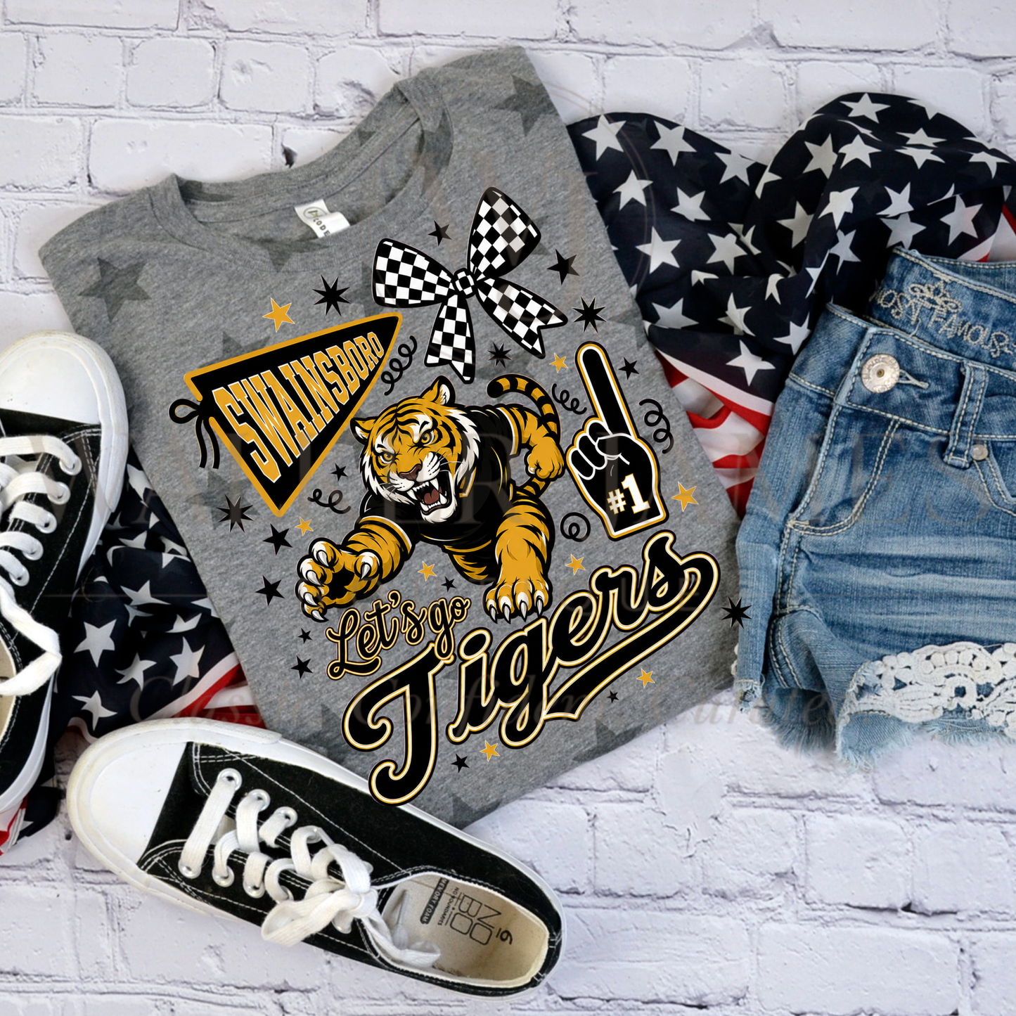 Lets Go Spirit Star Tee