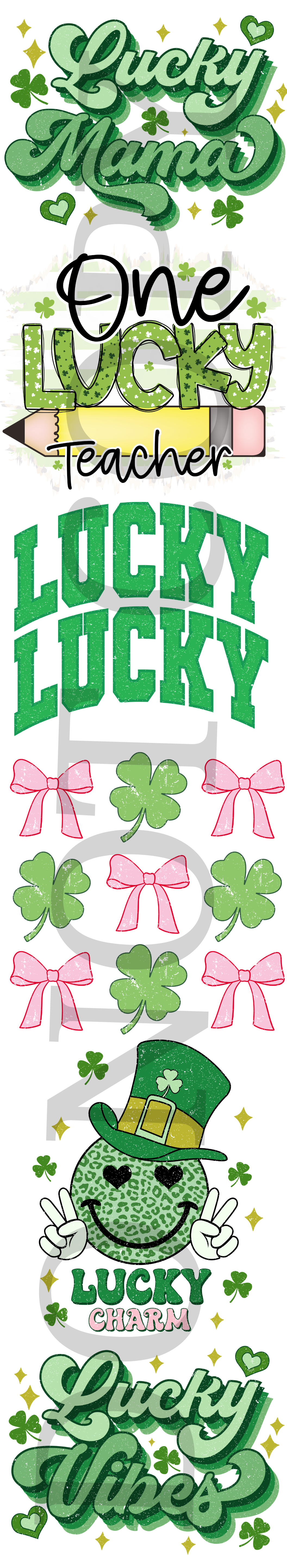 St.Patrick's Day DTF Gang Sheet