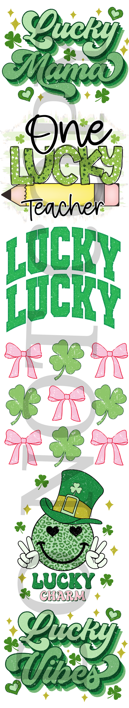 St.Patrick's Day DTF Gang Sheet